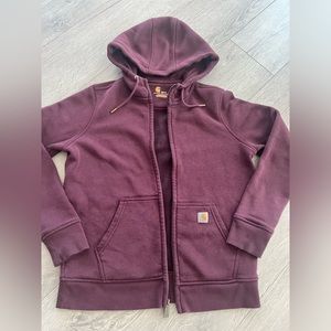 Carharrt woman's full zip hoodie